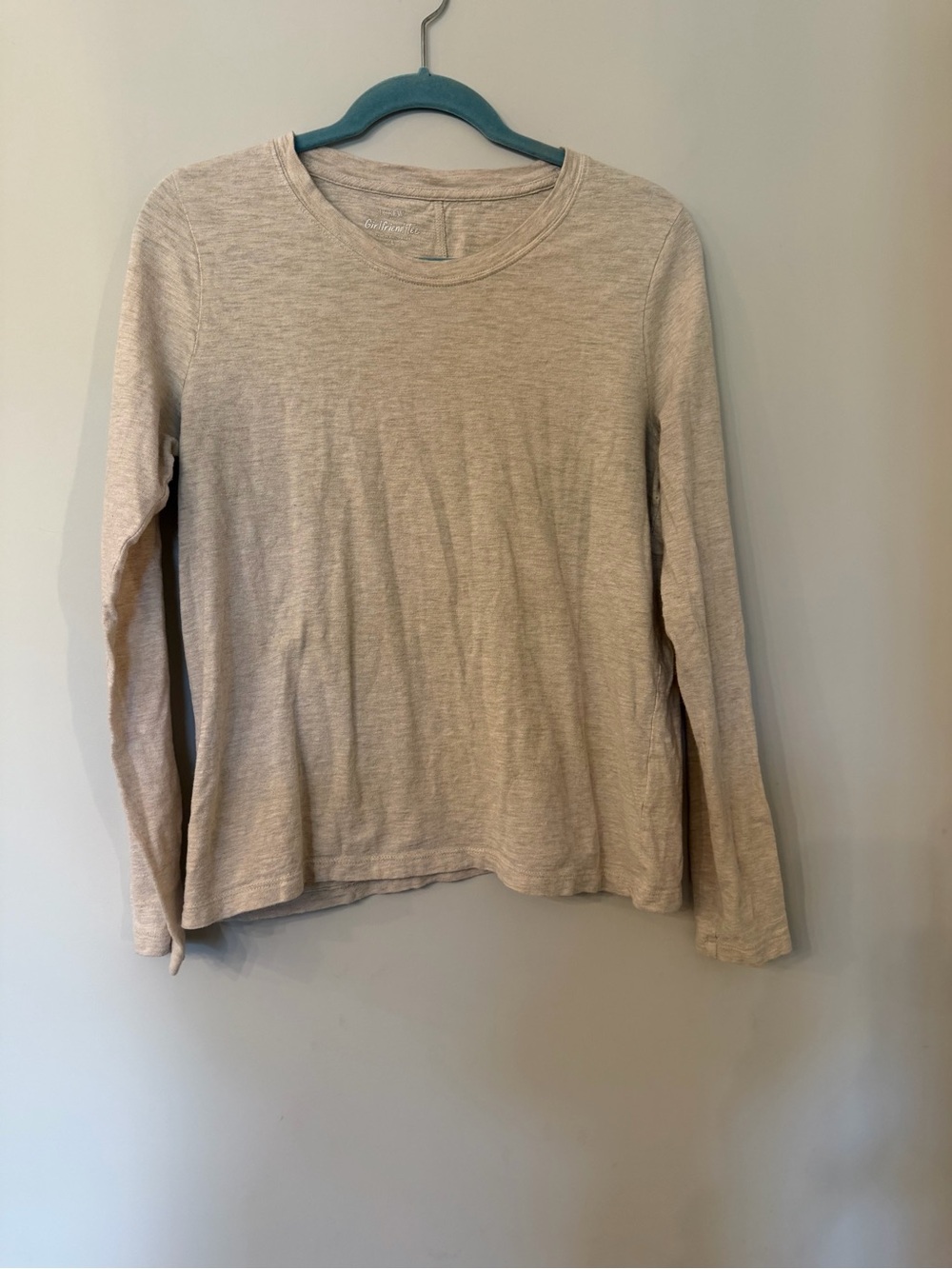 I Crew 100% Cotton girlfriend tee size large